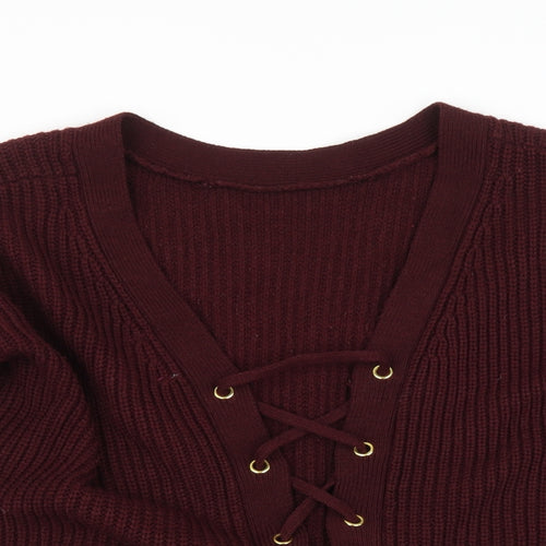 Primark Womens Purple   Cardigan Jumper Size M
