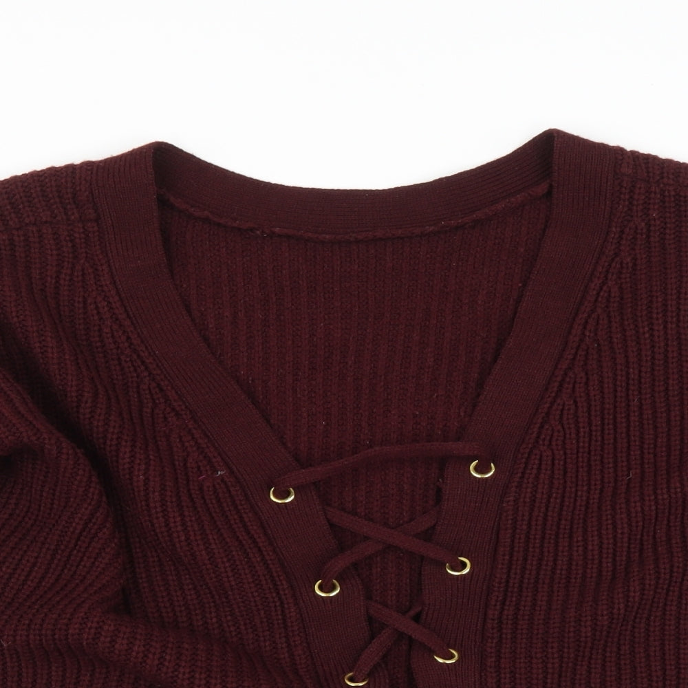 Primark Womens Purple   Cardigan Jumper Size M