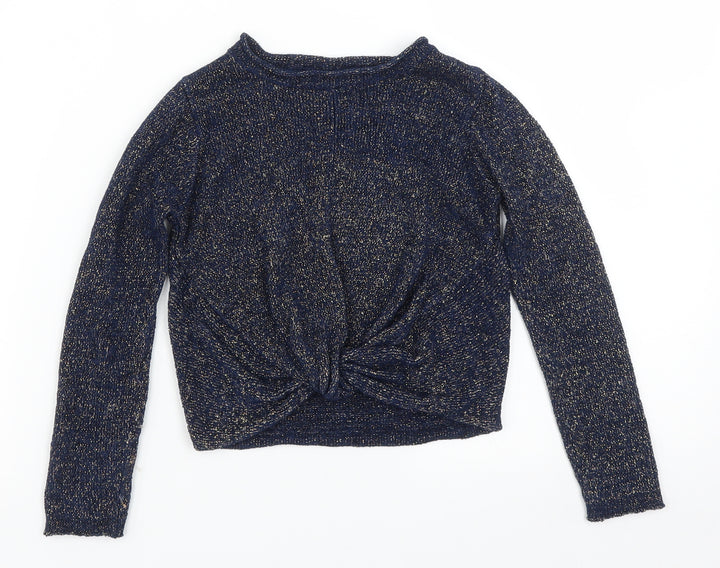 NEXT Girls Blue   Pullover Jumper Size 5 Years