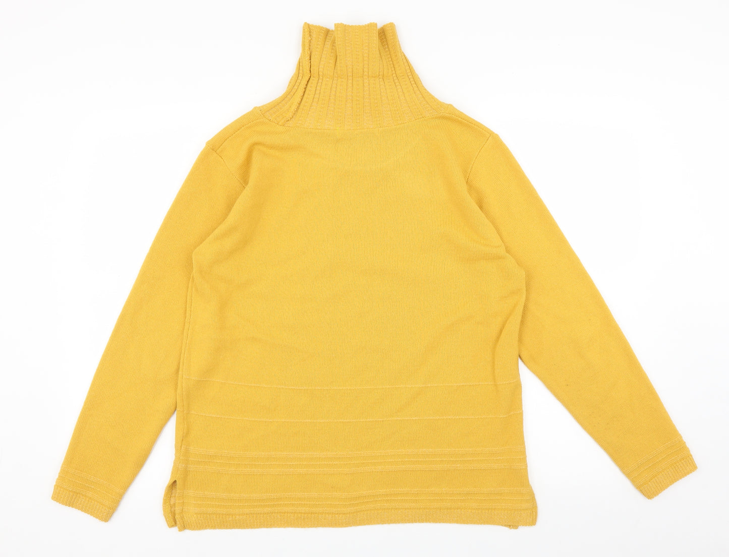 Pure & natural Womens Yellow   Pullover Jumper Size M