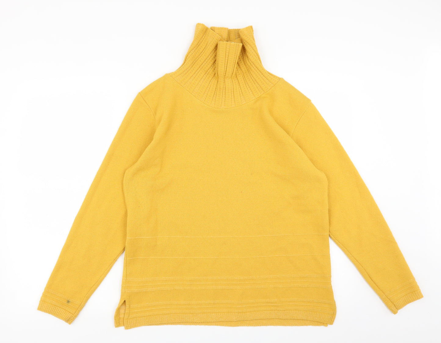 Pure & natural Womens Yellow   Pullover Jumper Size M