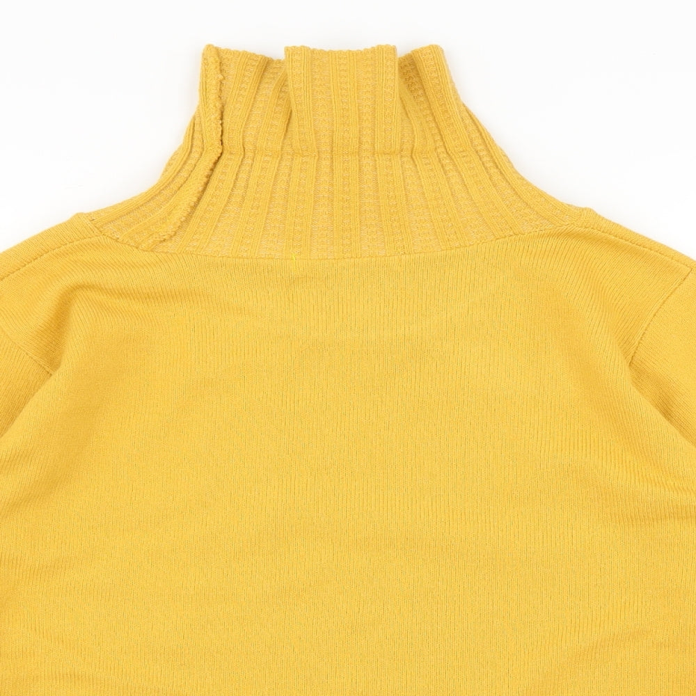 Pure & natural Womens Yellow   Pullover Jumper Size M