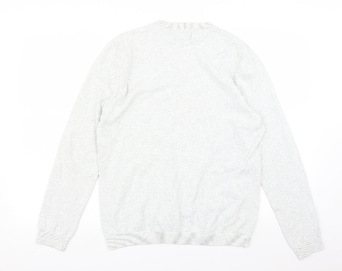 Topman Mens Grey   Pullover Sweatshirt Size S