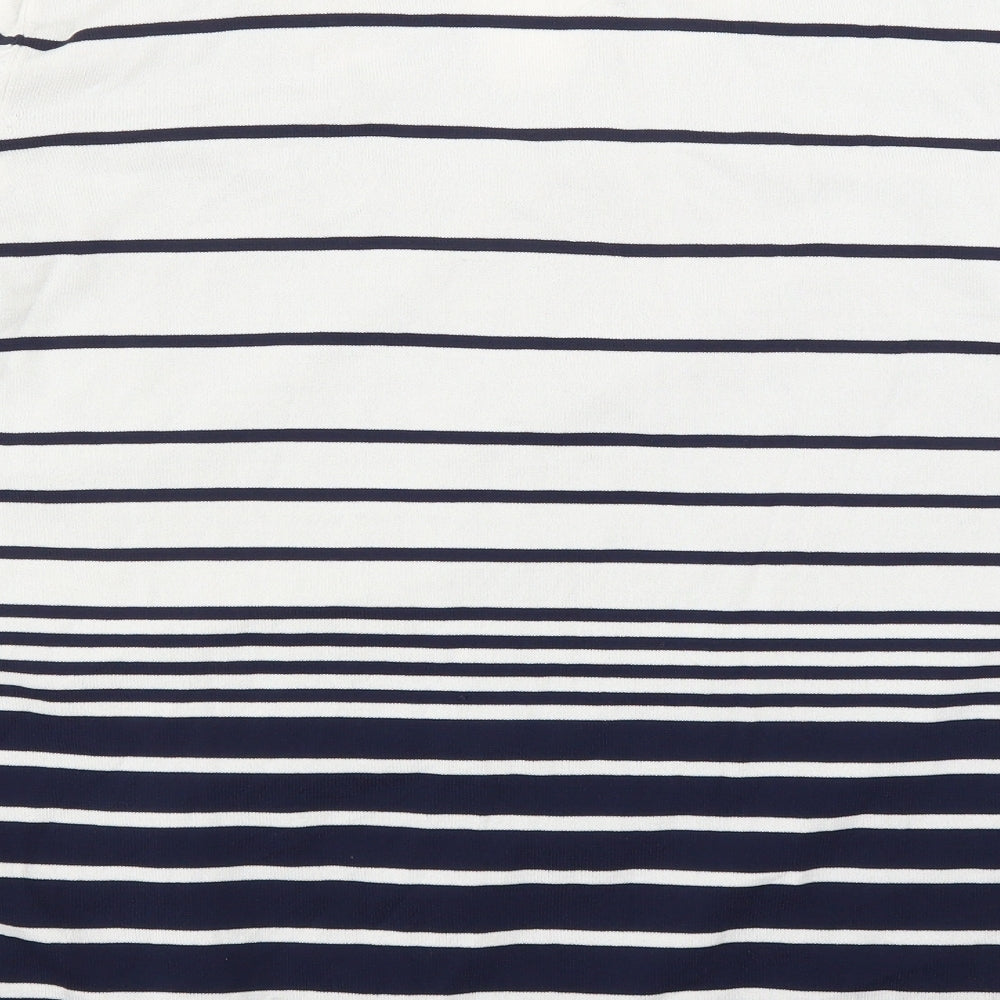 Ann Harvey Womens Multicoloured Striped  Pullover Jumper Size M