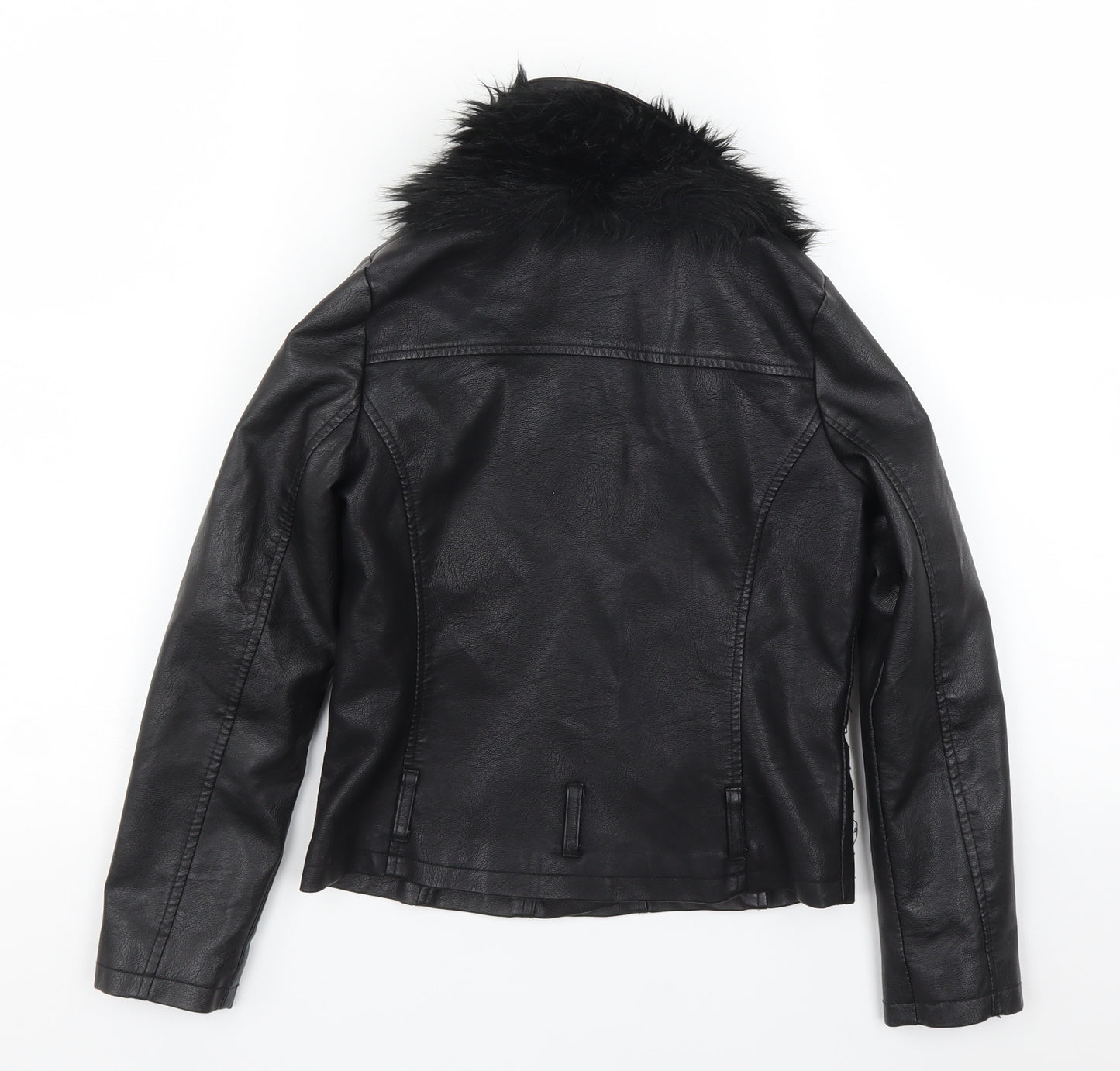 George Girls Black   Jacket  Size 8-9 Years