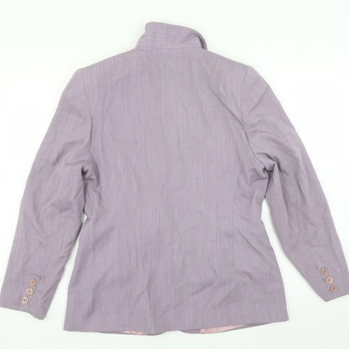 Principles Womens Purple   Jacket Suit Jacket Size 14