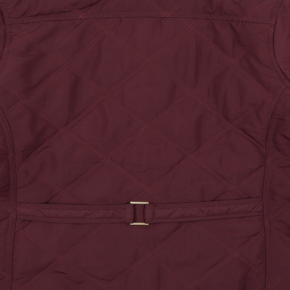 Trespass Womens Purple   Quilted Coat Size 2XL