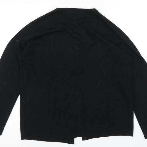cashmasoft Womens Black   Cardigan Jumper Size L