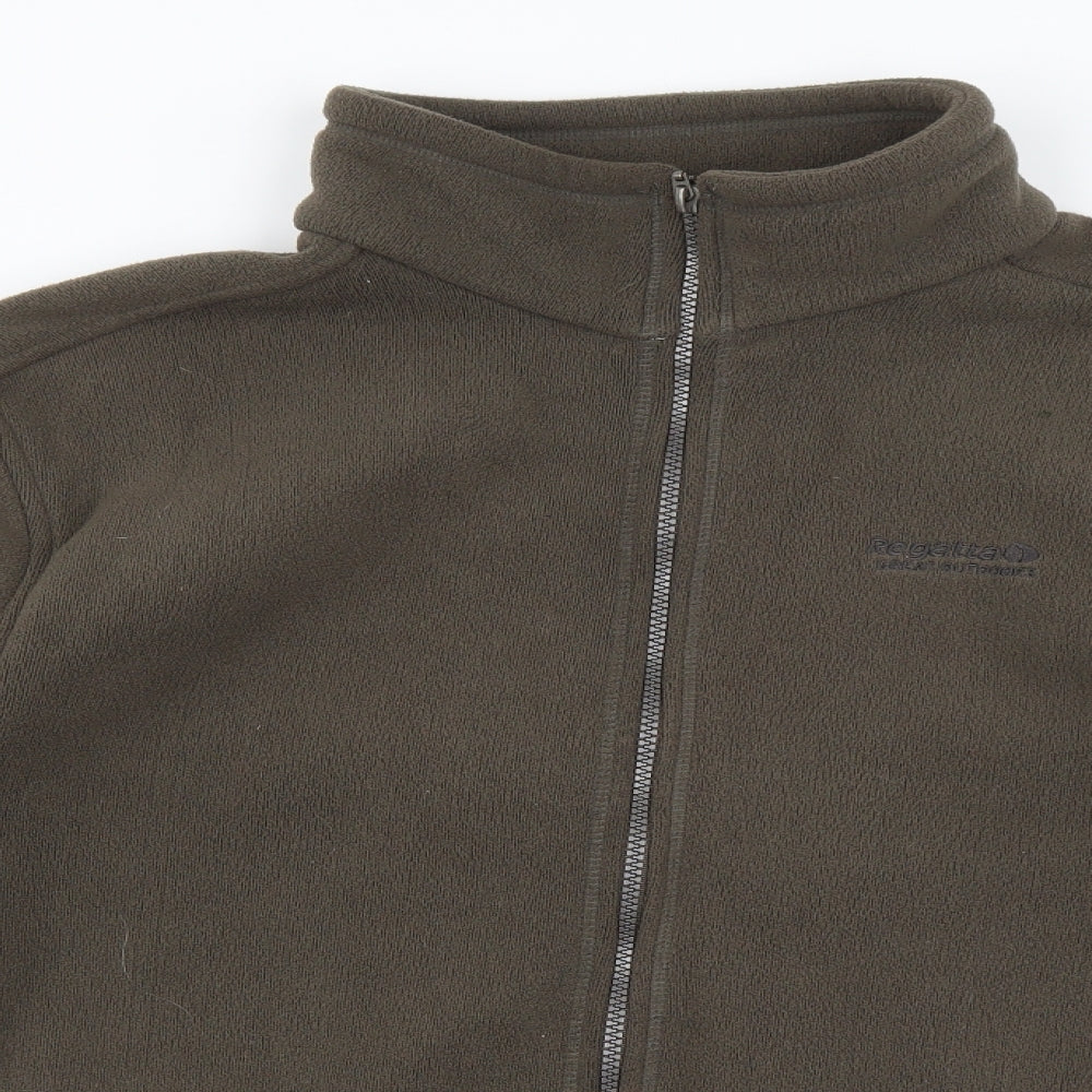 Regatta Womens Green   Full Zip Sweatshirt Size 20