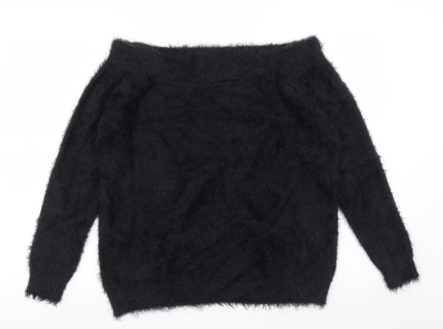 Brave Soul Womens Black   Pullover Jumper Size 16