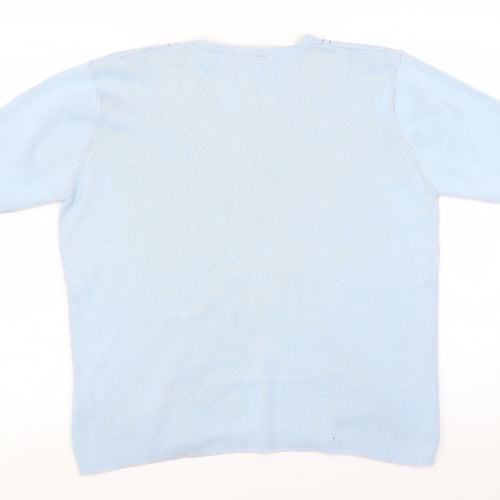 Bonmarche Womens Blue   Pullover Jumper Size S
