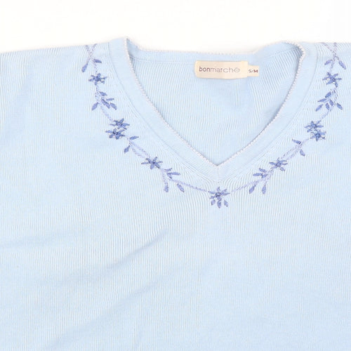 Bonmarche Womens Blue   Pullover Jumper Size S