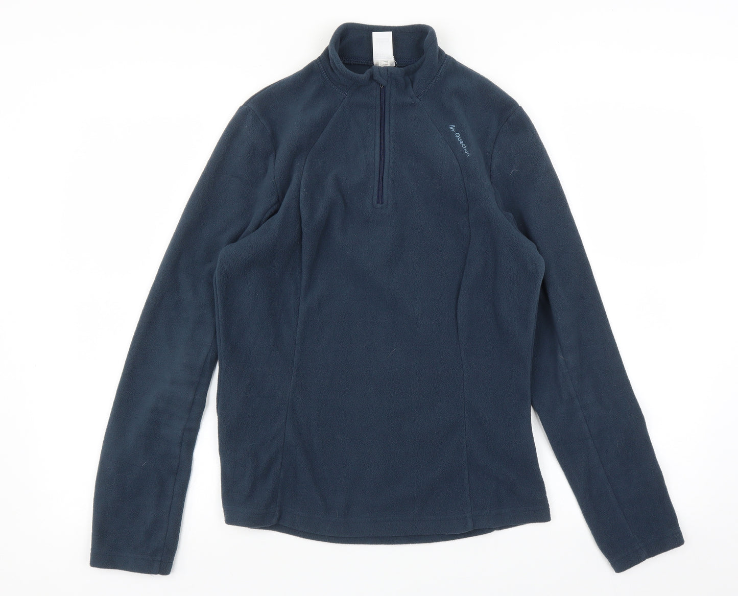 Quechun Womens Blue   Pullover Sweatshirt Size M