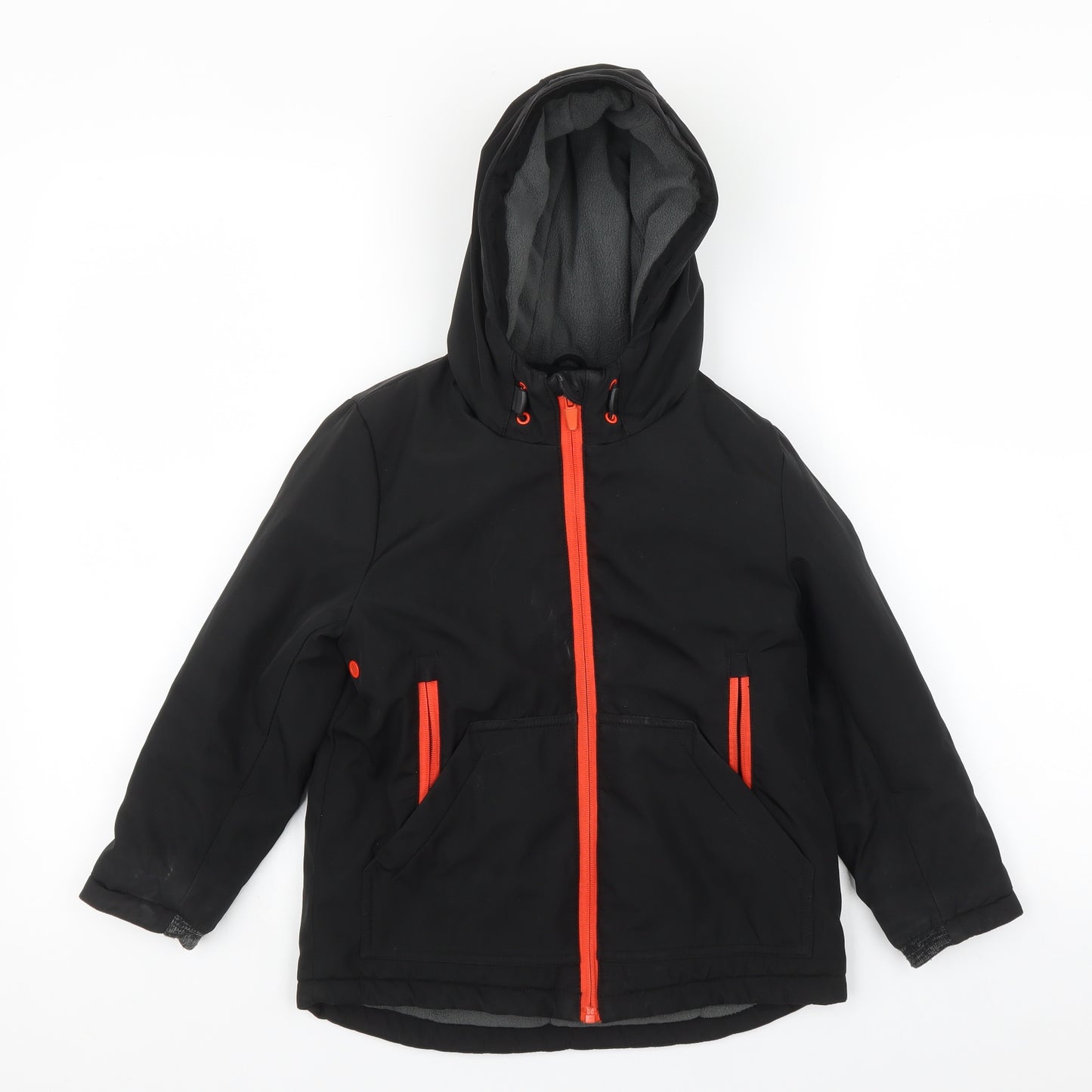 George Boys Black   Rain Coat Coat Size 5-6 Years