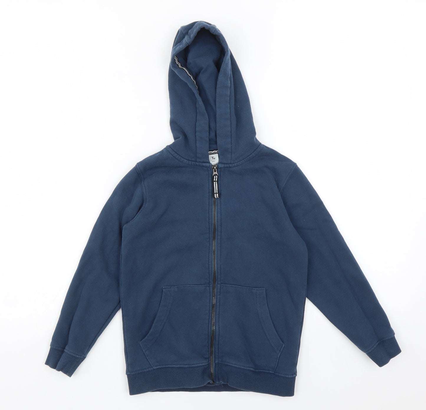 TU Boys Blue   Full Zip Hoodie Size 6 Years