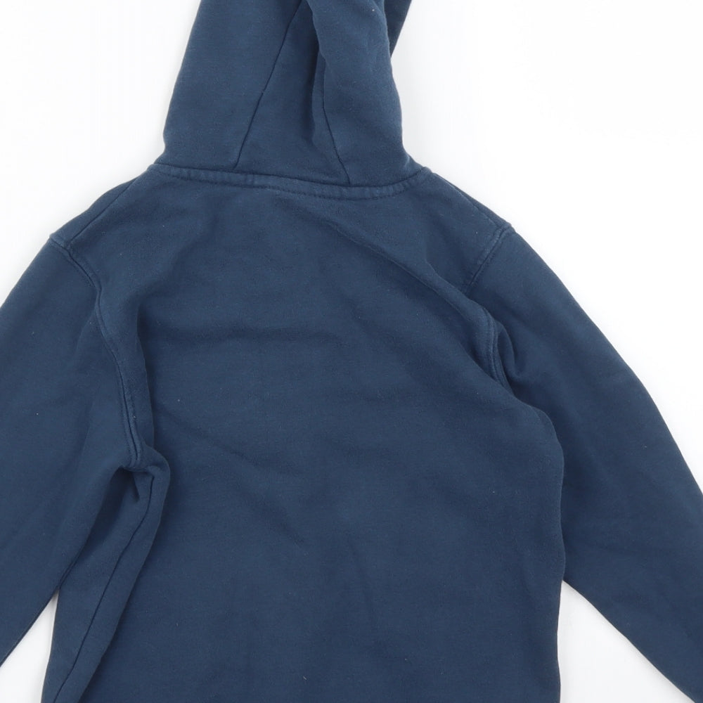 TU Boys Blue   Full Zip Hoodie Size 6 Years