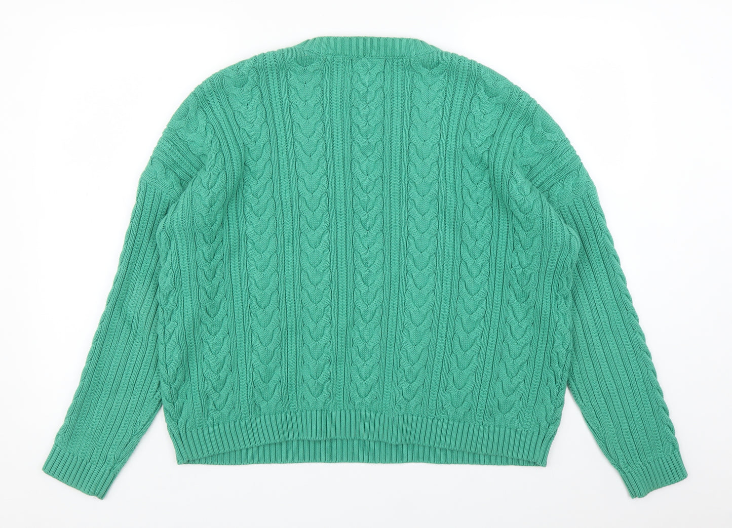 Superdry Womens Green   Pullover Jumper Size 14