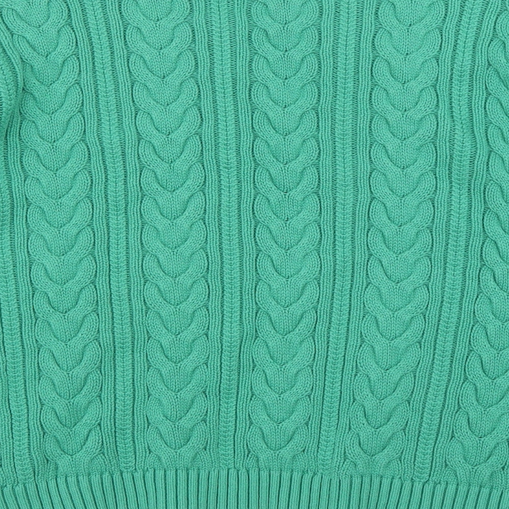 Superdry Womens Green   Pullover Jumper Size 14