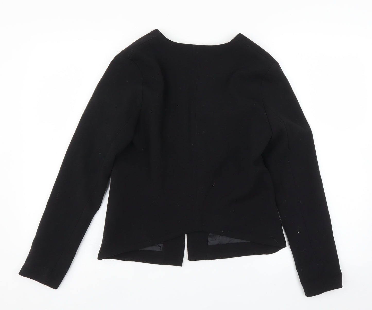 Missguided Womens Black   Jacket Sport Coat Size 8