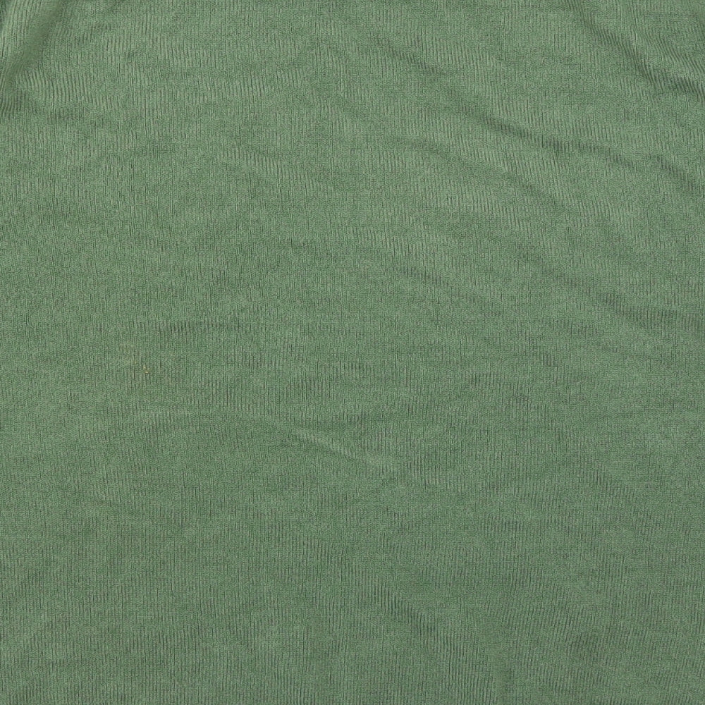 ANNE WEYBURN Womens Green   Pullover Jumper Size 18