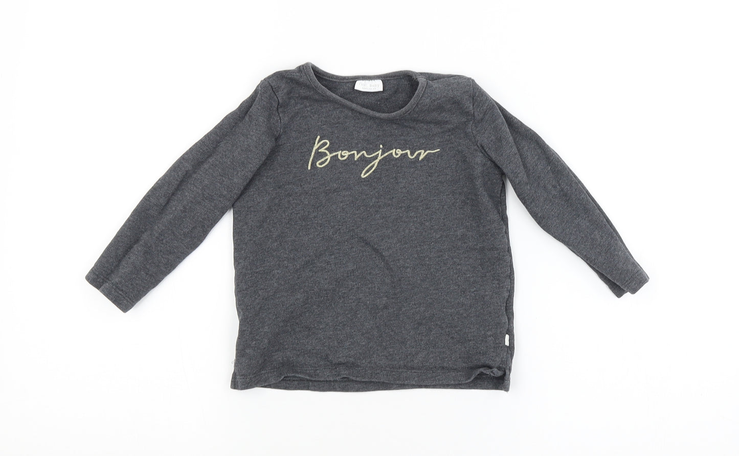 NEXT Baby Grey   Pullover Jumper Size 12-18 Months  - BONJOUR