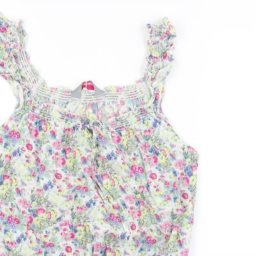 Dorothy Perkins Womens Multicoloured Floral  Basic Blouse Size 14