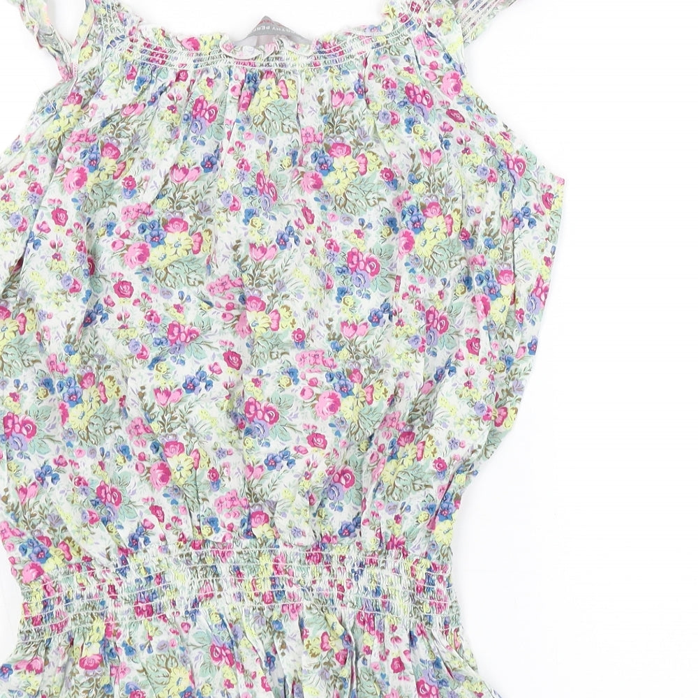 Dorothy Perkins Womens Multicoloured Floral  Basic Blouse Size 14