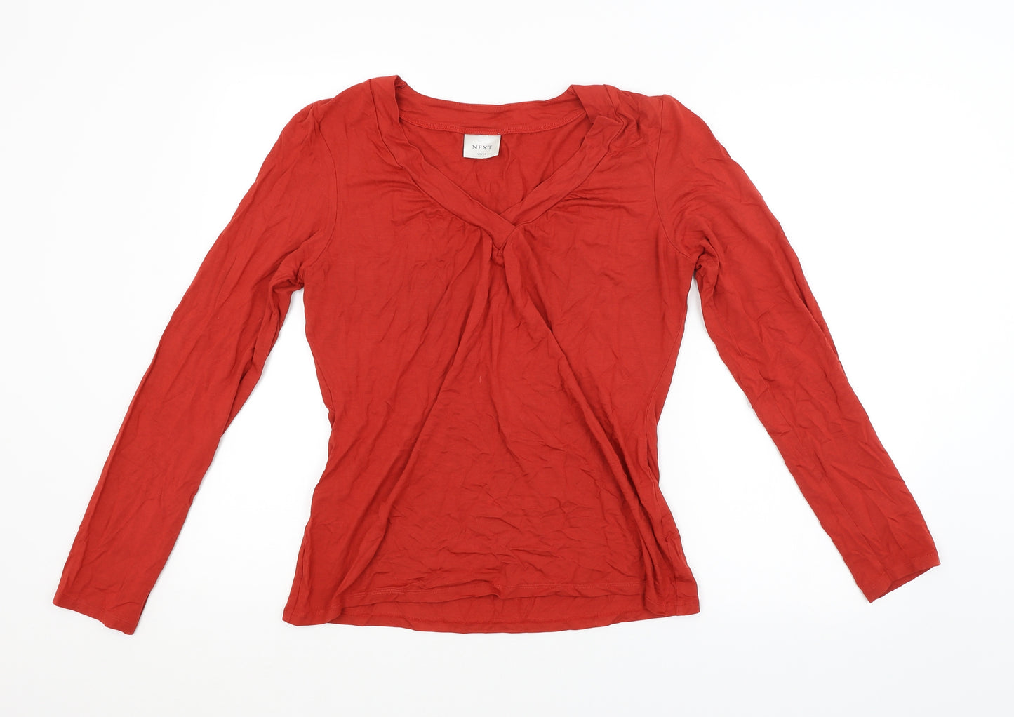 NEXT Womens Red   Basic Blouse Size 16