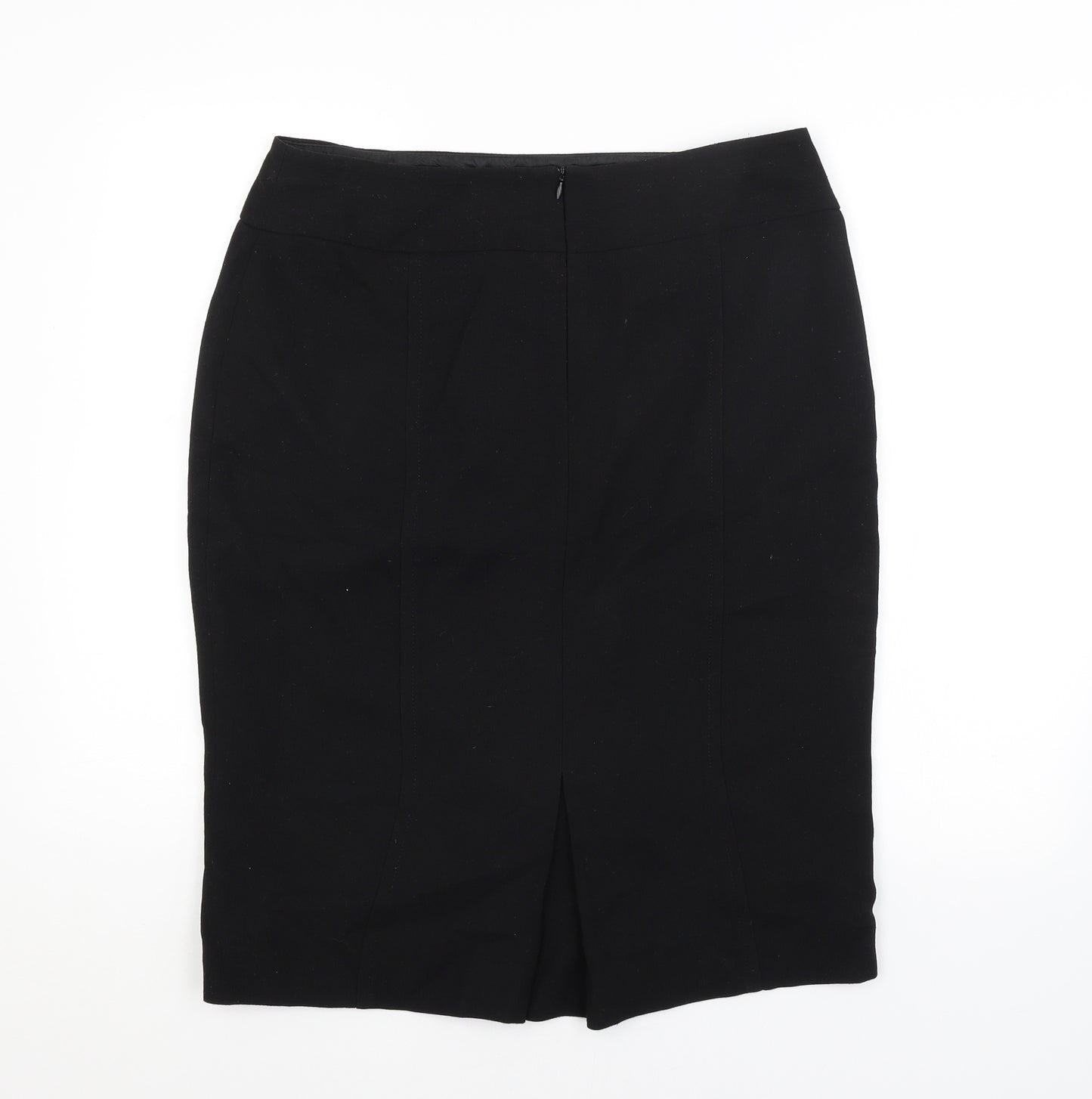 Wallis Womens Black   Straight & Pencil Skirt Size 14