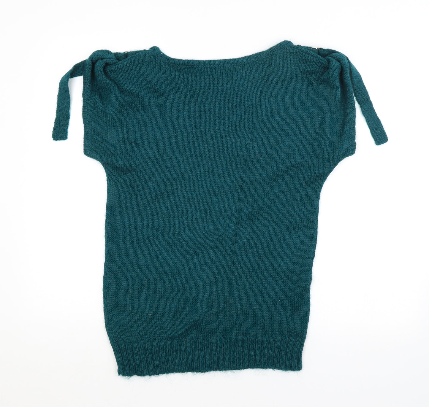 Papaya Womens Green   Vest Jumper Size 12