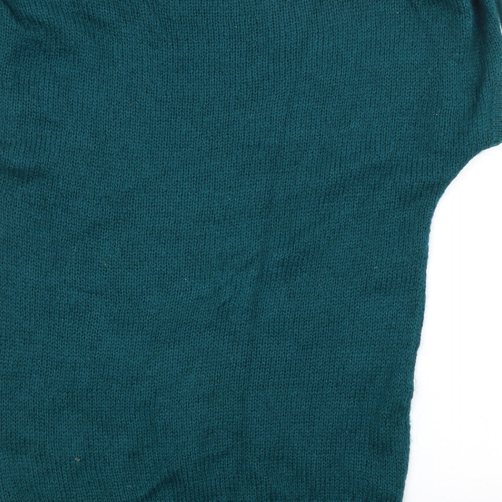 Papaya Womens Green   Vest Jumper Size 12
