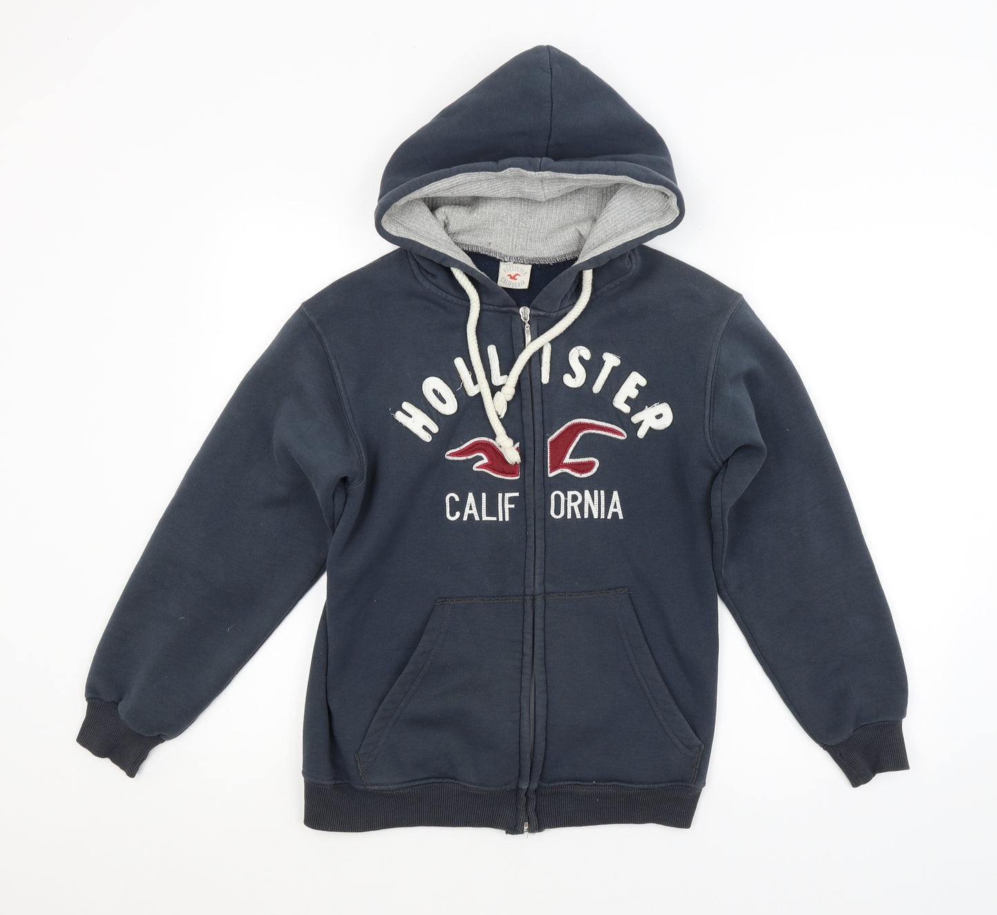 Hollister Mens Blue   Full Zip Hoodie