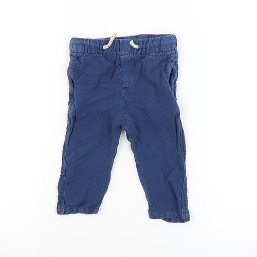 Zara Baby Blue   Jogger Trousers Size 6-9 Months