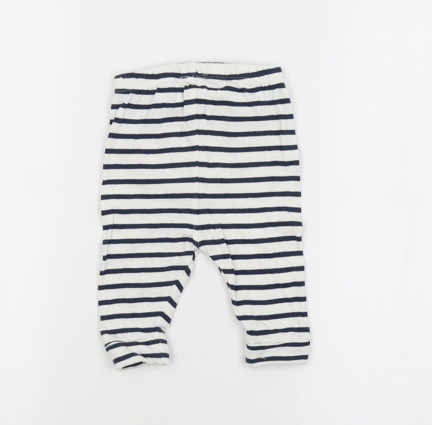 NEXT Baby Multicoloured Striped  Jogger Trousers Size 3-6 Months