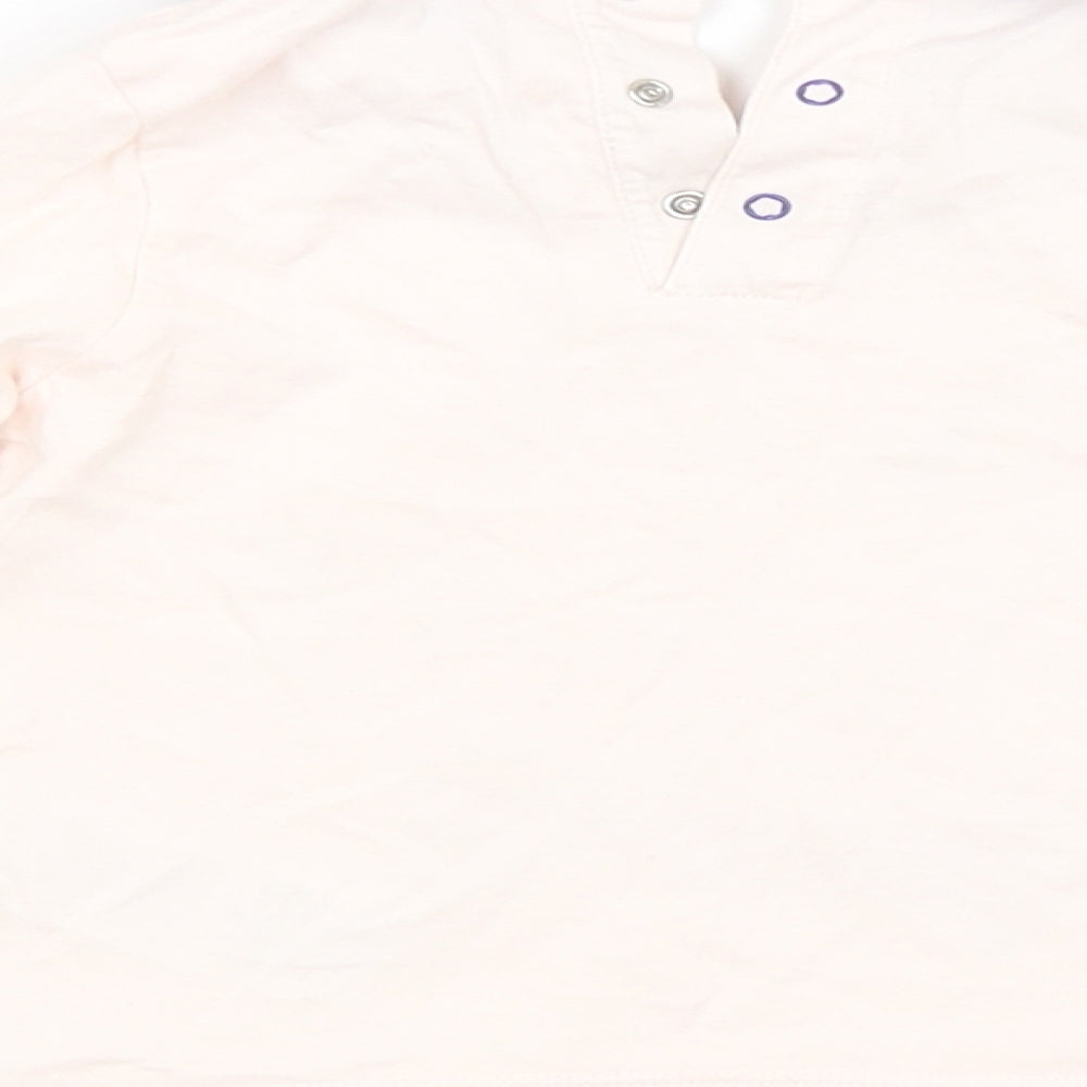 Billieblush Girls Pink   Basic T-Shirt Size 12-18 Months  - UNICORN