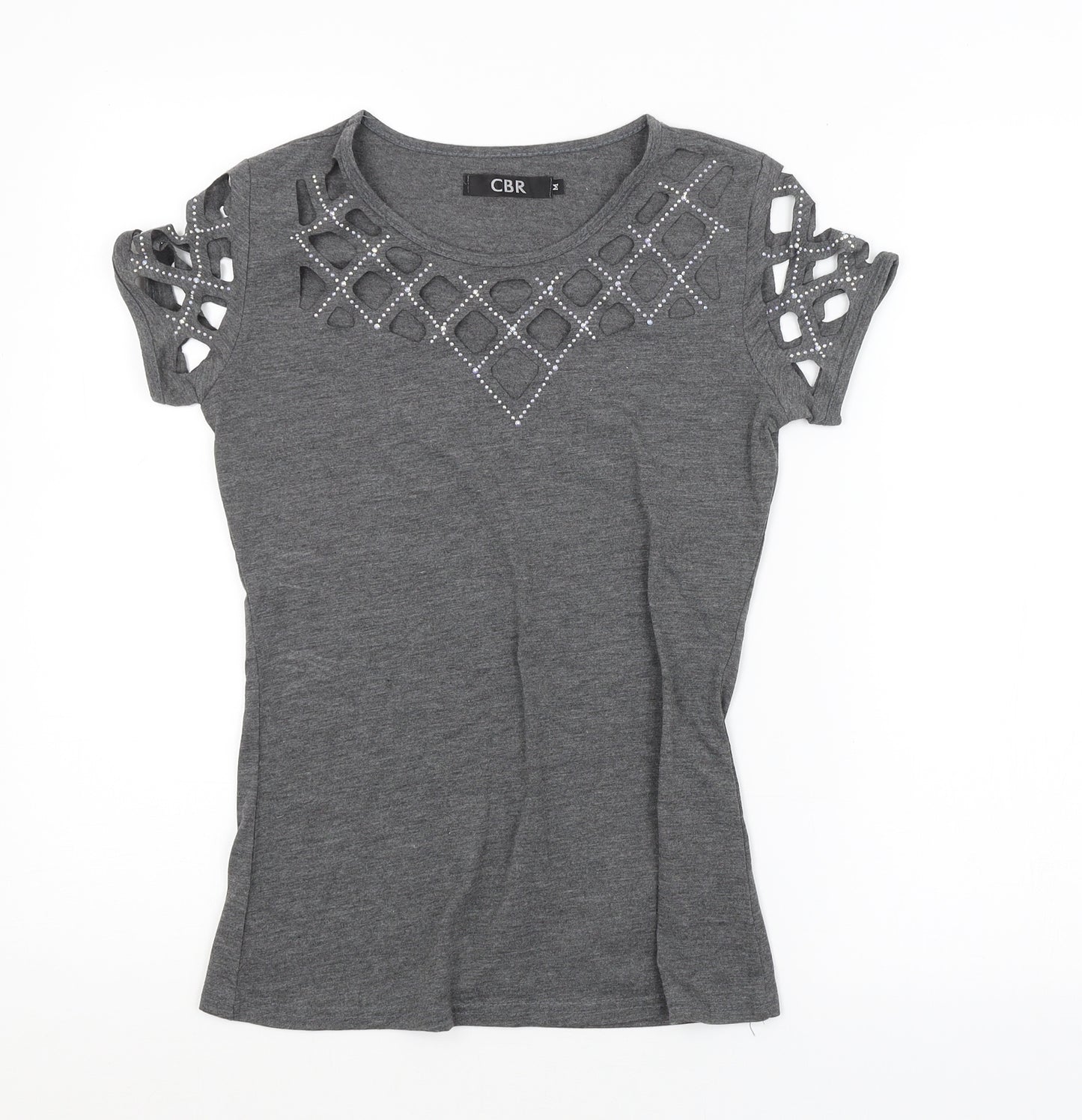 CBR Womens Grey   Basic Tank Size M