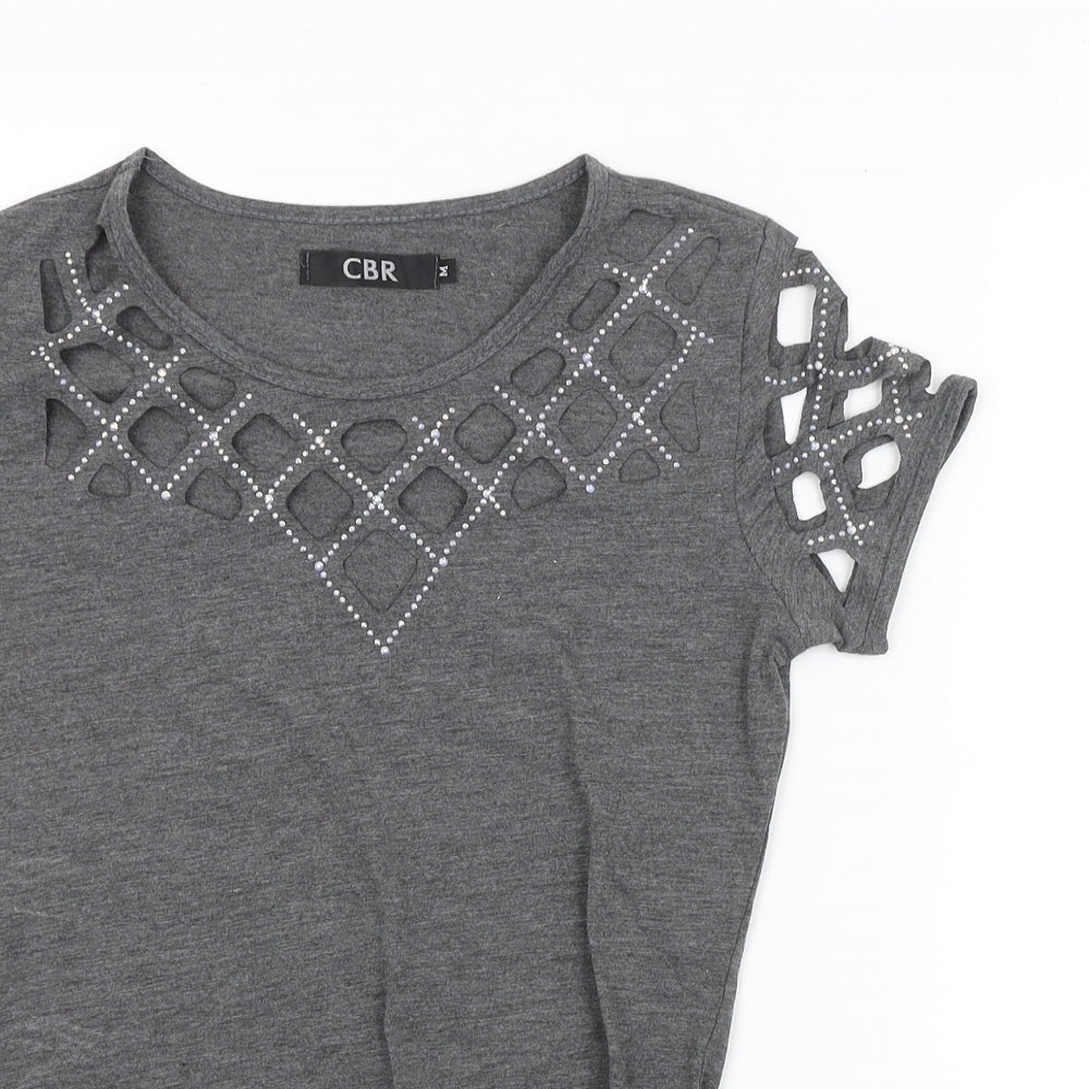 CBR Womens Grey   Basic Tank Size M