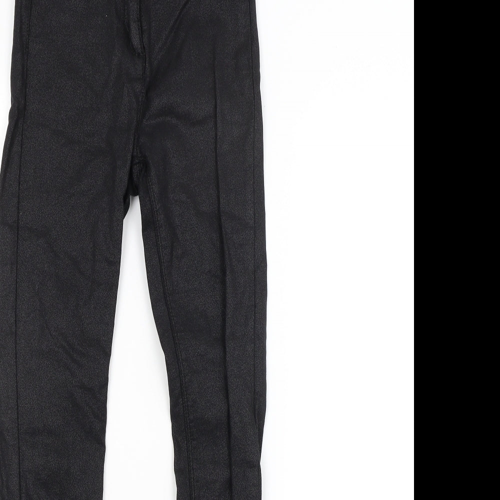 .DENIM Womens Black   Trousers  Size 8 L27 in