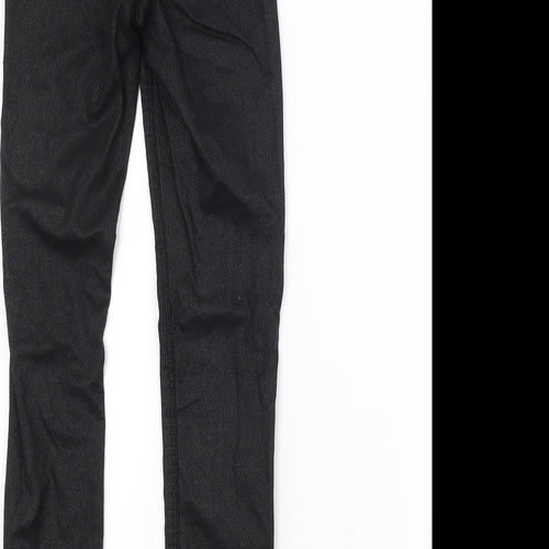 .DENIM Womens Black   Trousers  Size 8 L27 in