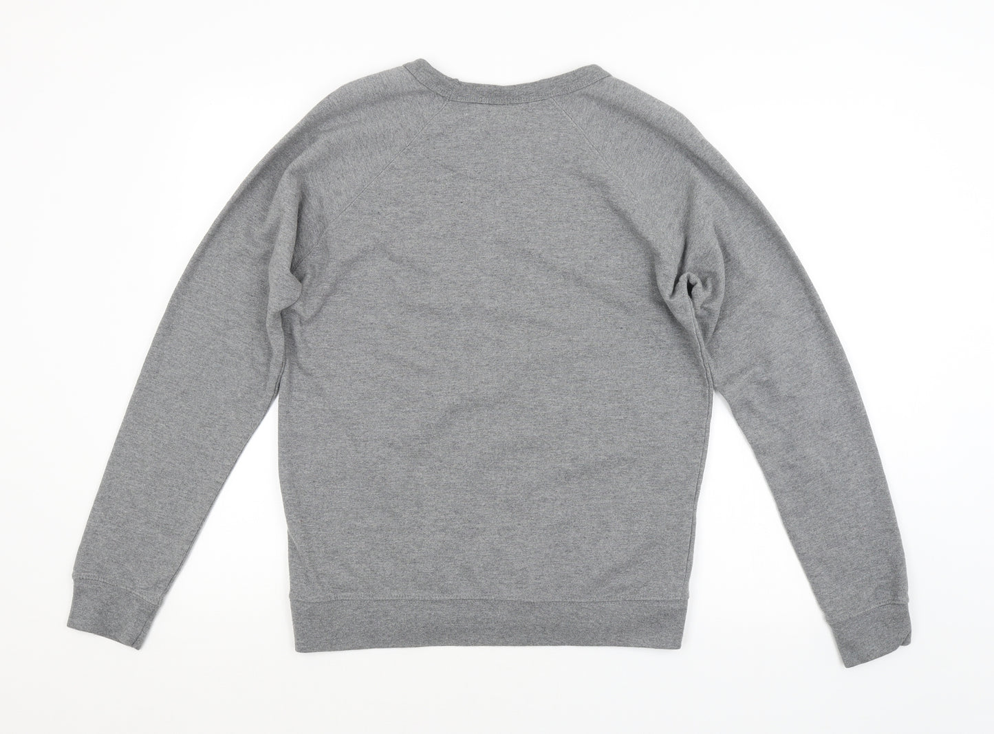 Delta Fleece Womens Grey   Pullover Sweatshirt Size M