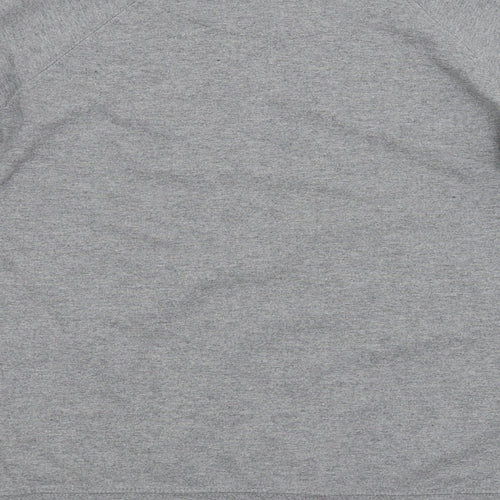 Delta Fleece Womens Grey   Pullover Sweatshirt Size M