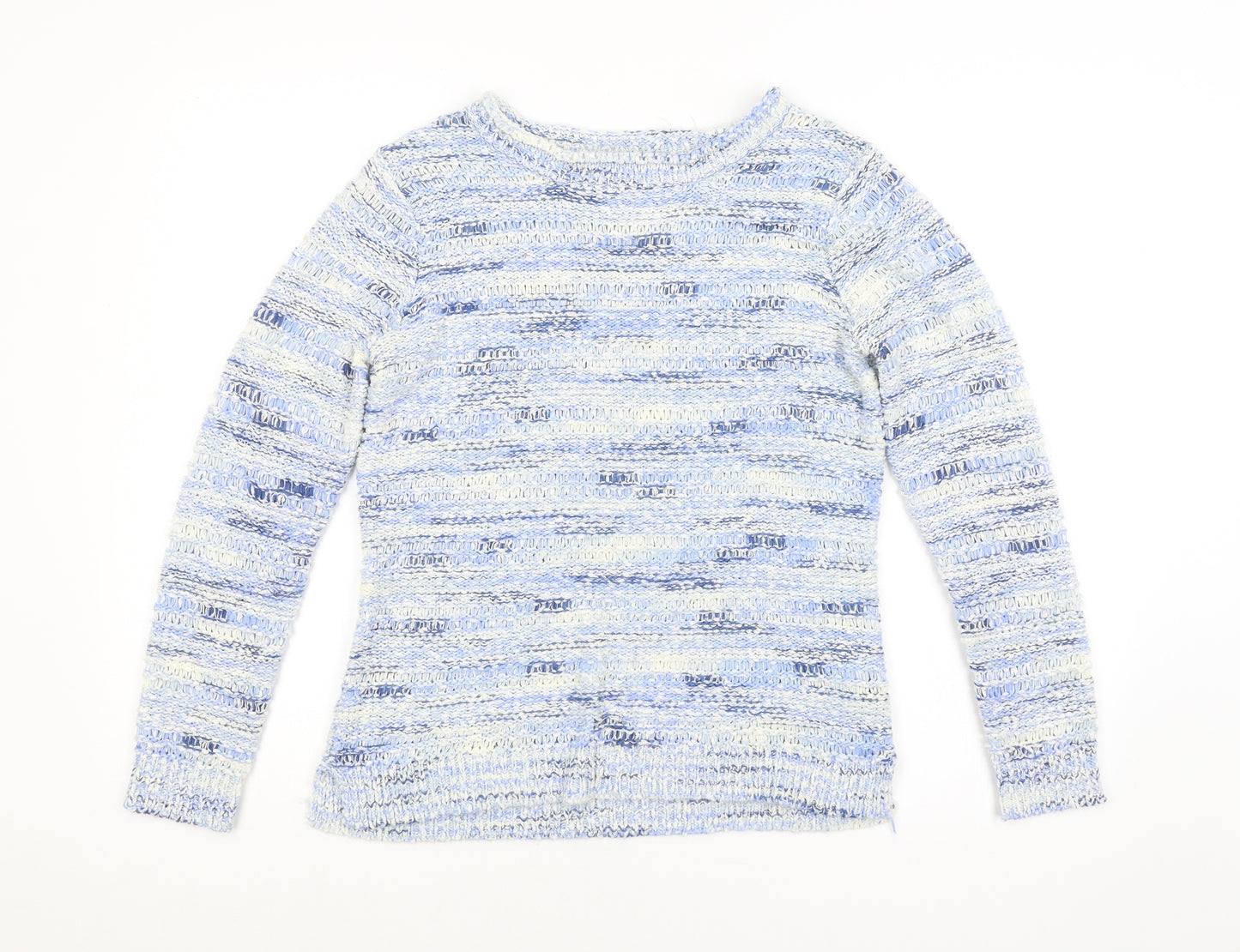 M&CO. Womens Blue   Pullover Jumper Size 12
