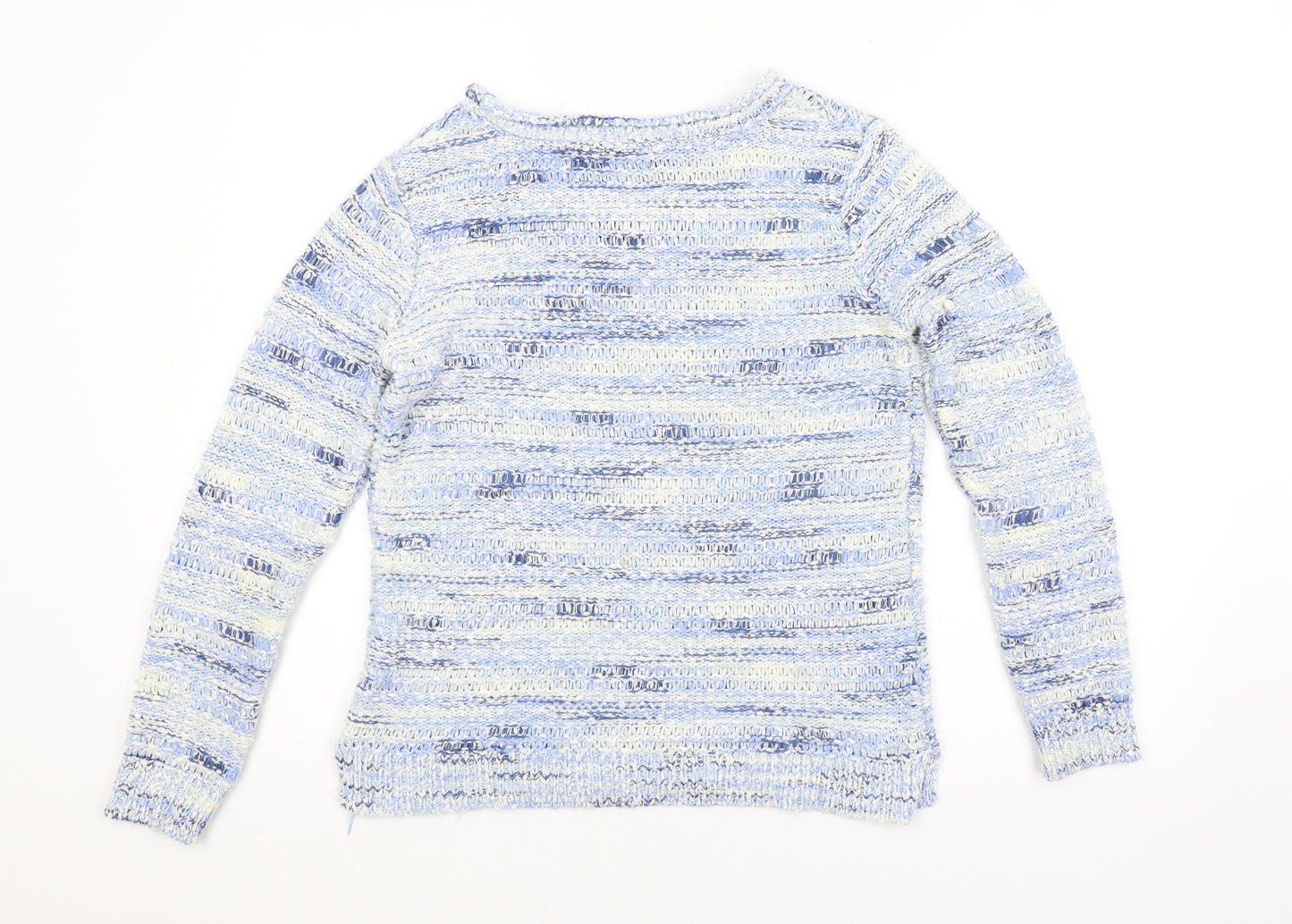 M&CO. Womens Blue   Pullover Jumper Size 12
