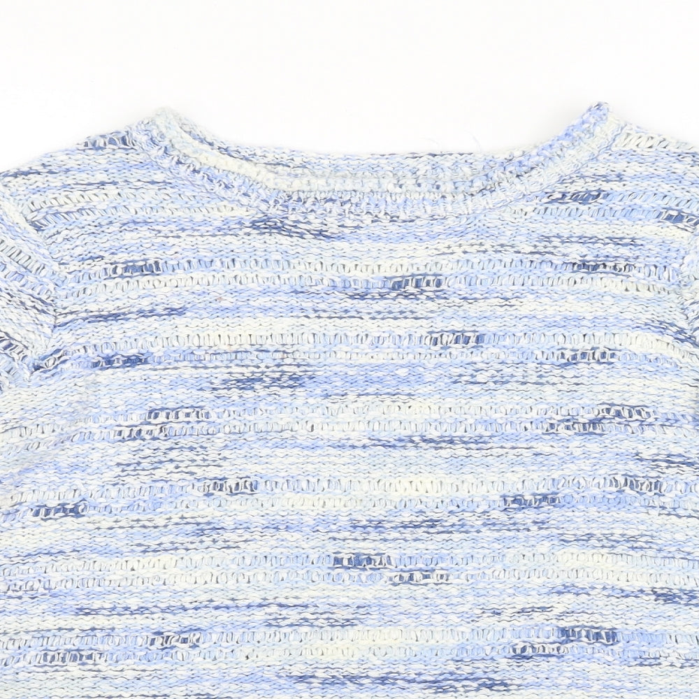 M&CO. Womens Blue   Pullover Jumper Size 12