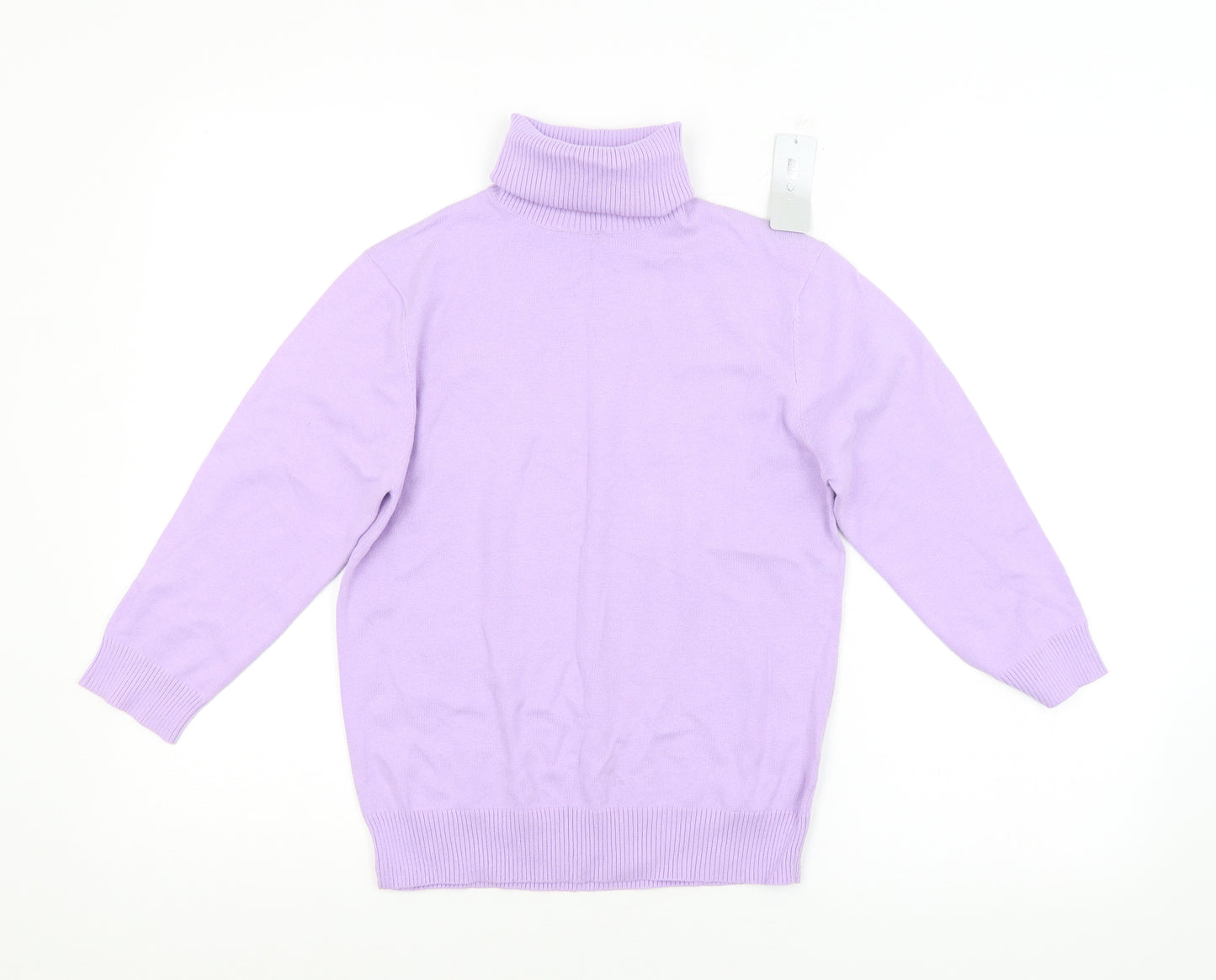 MK ONE Womens Purple   Pullover Jumper Size L