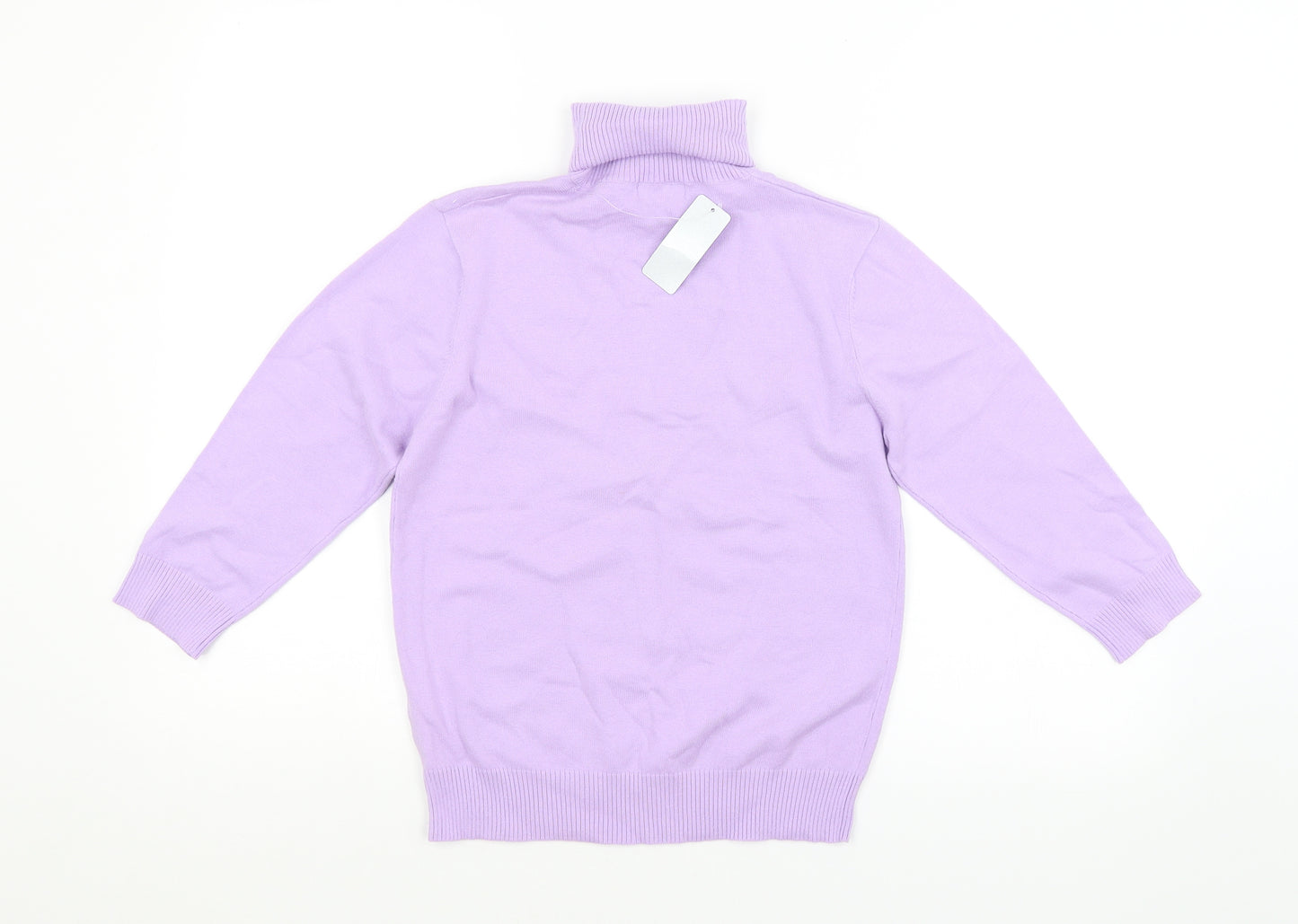MK ONE Womens Purple   Pullover Jumper Size L