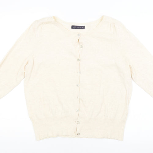 M&S Womens Beige   Cardigan Jumper