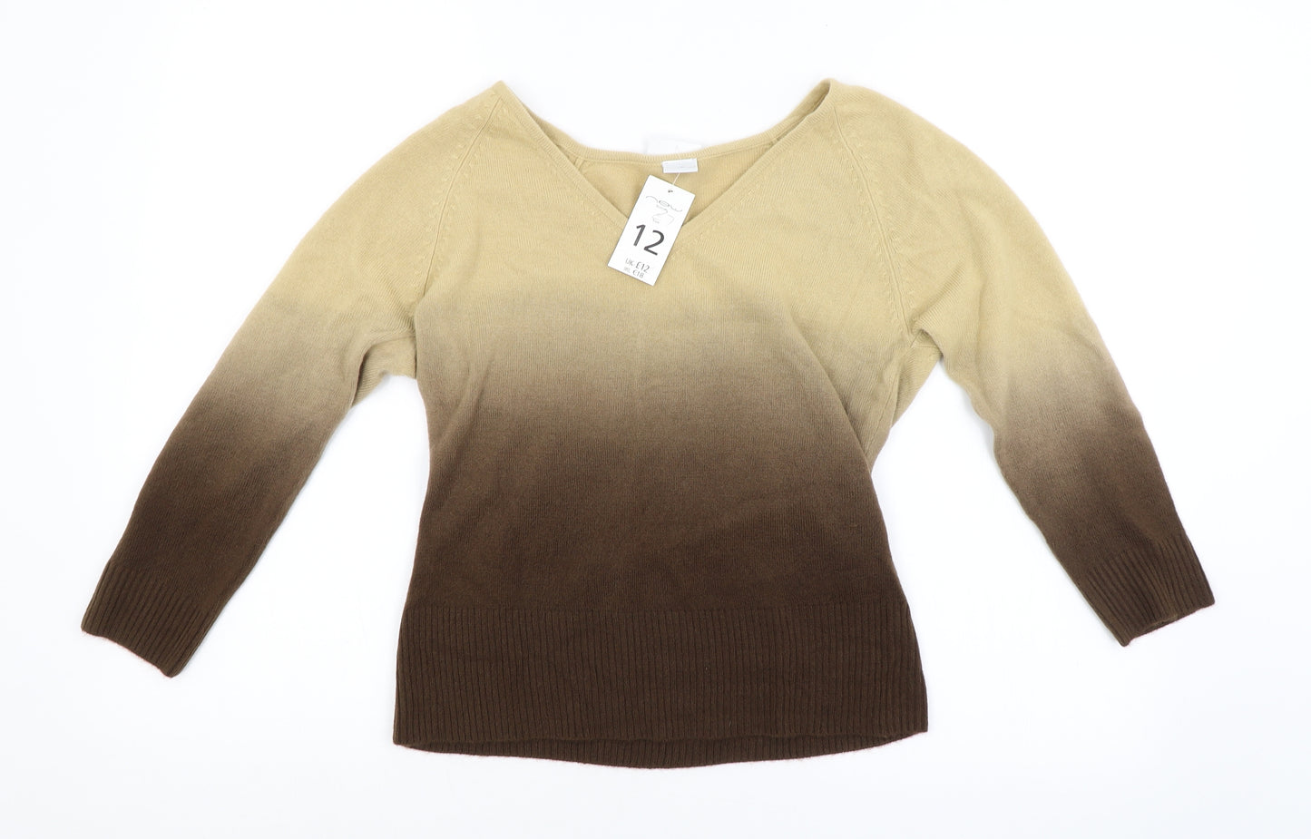 New Look Womens Brown   Pullover Jumper Size 12