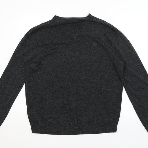 M&S Womens Grey   Pullover Jumper Size 2XL