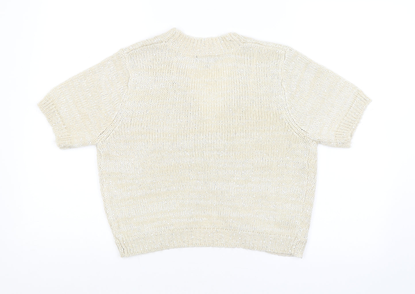 Papaya Womens Beige   Cardigan Jumper Size 10